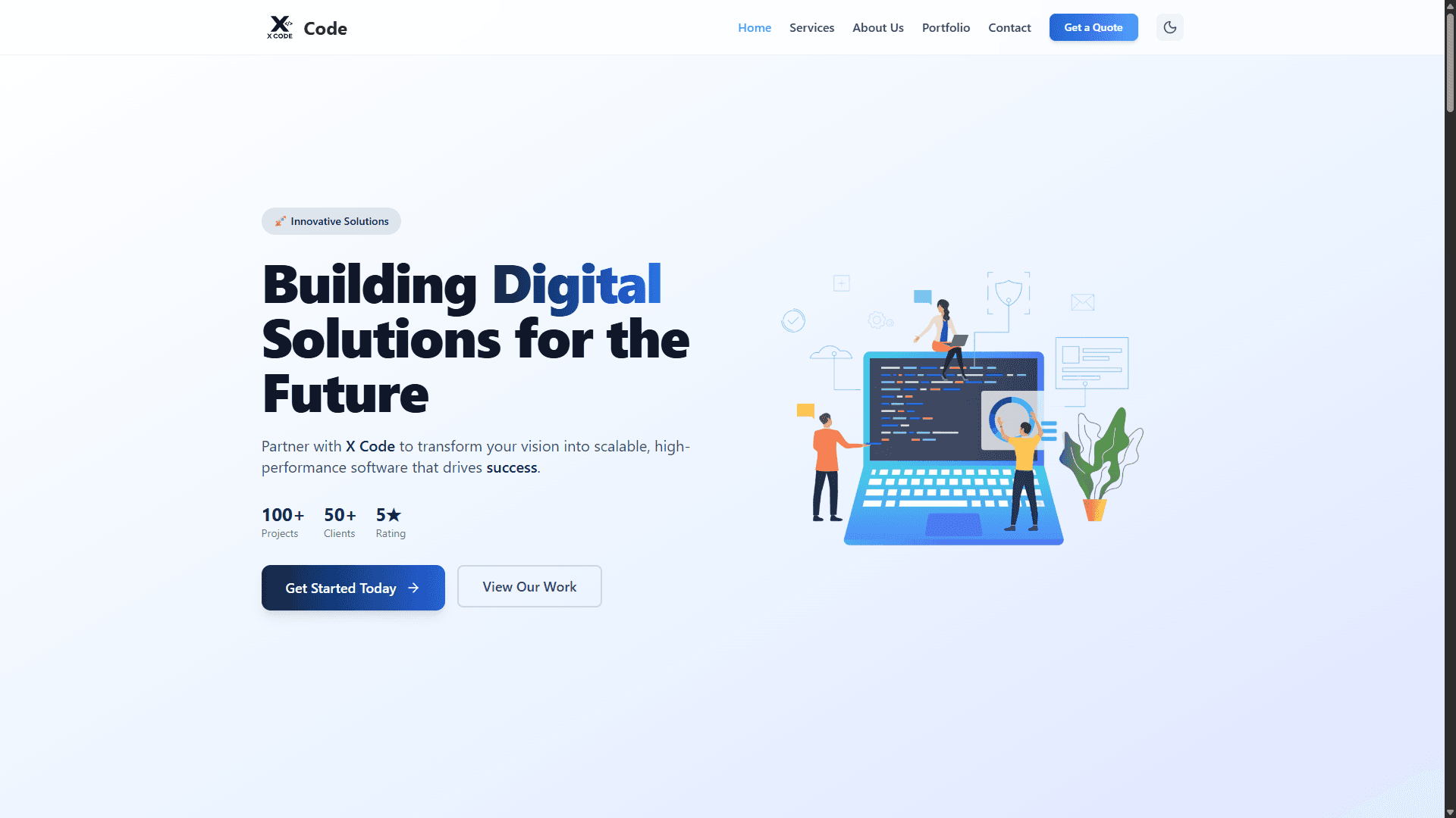 X Code Company Website